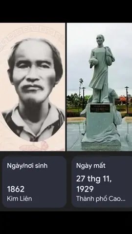 ngày 27-11 là ngày mất của cụ Nguyễn Sinh sắc thân Sinh ra chủ tịch Hồ Chí Minh vĩ đại 