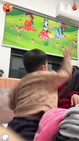 Gentle education doesn’t work 😂😂😂#funny #baby #funnybaby #education #family 