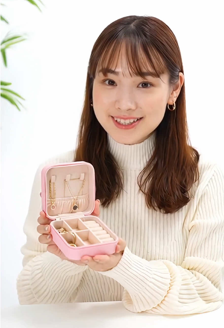 ✨旅行必携！シンプルジュエリーボックス 多格子収納 + 超高顔値 持ち運び楽々 ピクニック / 出張 OK！
 #旅行用ジュエリーボックス #シンプルジュエリーケース #多収納ジュエリー #ポータブル小物 