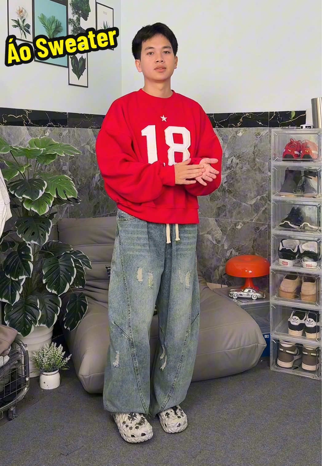 Áo nỉ vừa ấm vừa đẹp . #aoni #aosweater #khiemdodep 