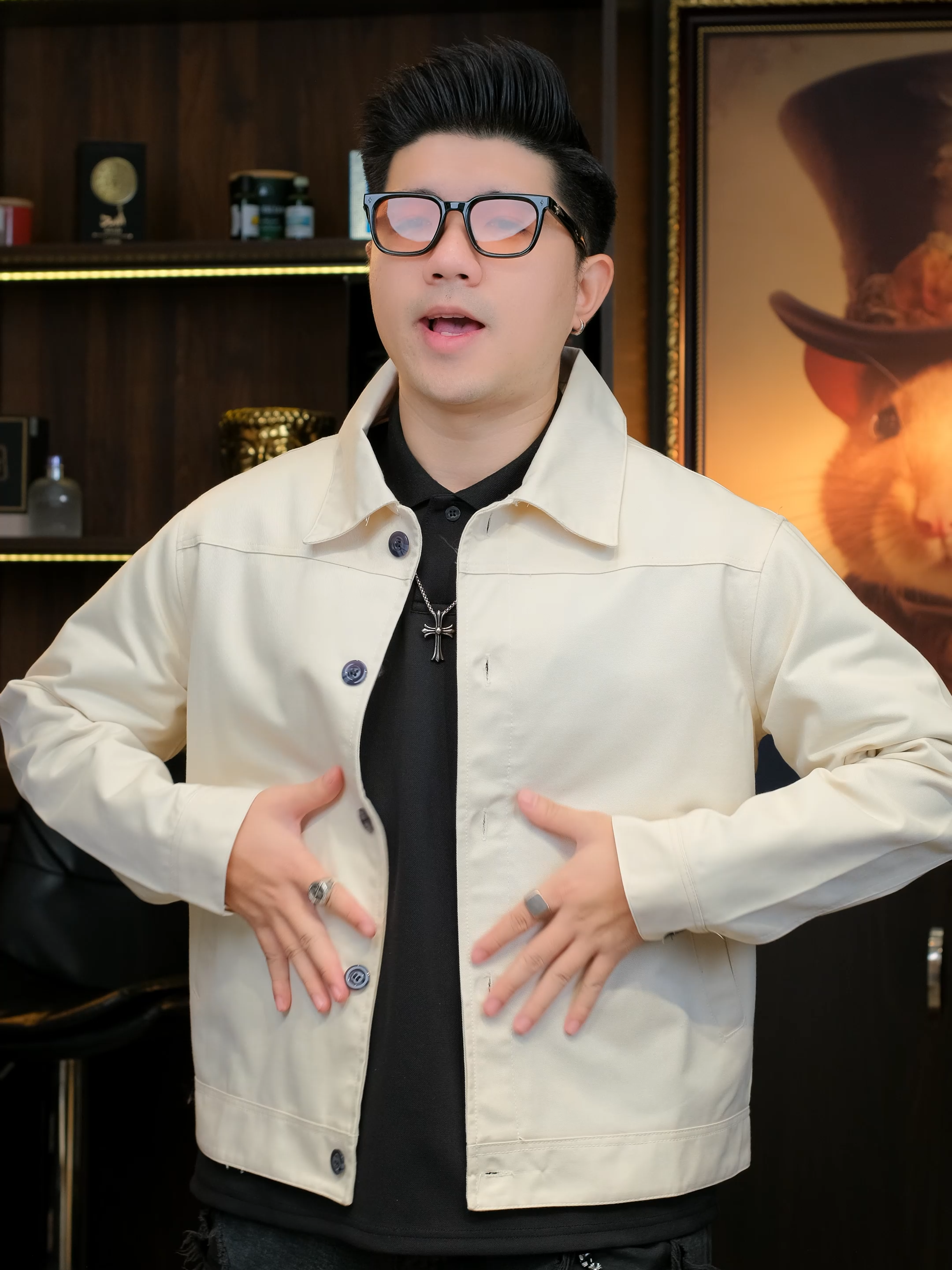 Áo khoác kaki dày dặn chất liệu đẹp #minhcuan #thoitrangnam #xuhuong #aokhoac #aophao #aokaki