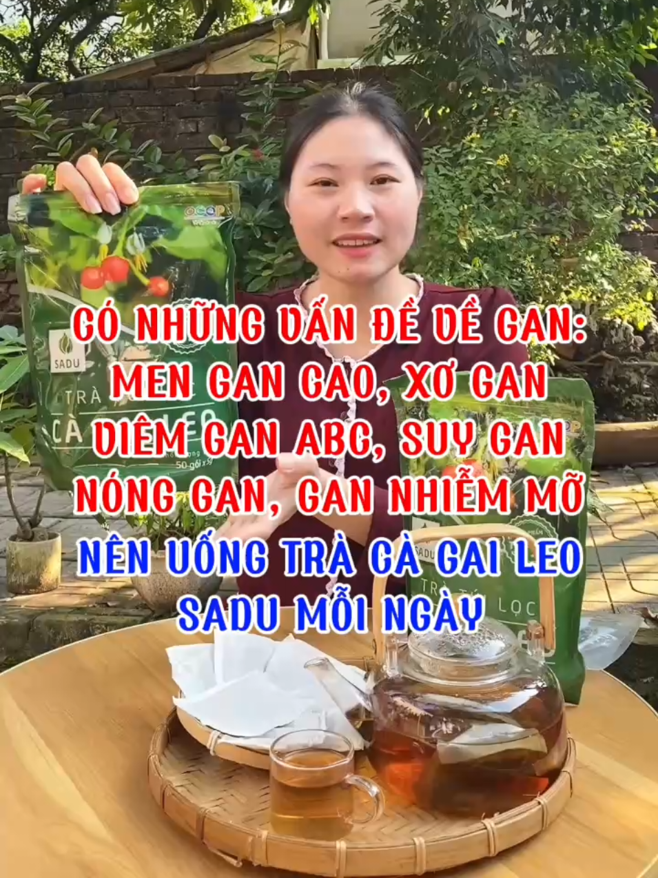 Trà Cà Gai Leo Sadu Nguyên Chất, 1 Bịch 250g Có 50 Gói Túi Lọc Tiện Dụng. Trà Cà Gai Leo Hỗ Trợ Thanh Nhiệt, Hỗ Trợ Thải Độc, Tăng Cường Chức Năng Gan, Hỗ trợ An Thần, Dễ N.g.ủ, Thanh Lọc Cơ Thể, Giải Khát, Làm Mát Gan Hiệu Quả. Khuyến Mại Khi Mua 2 Bịch 250g Tặng 5 #trà_cà_gai_leo #cà_gai_leo_sadu #trà_cà_gai_leo_sadu #xuhuong #lenxuhuong