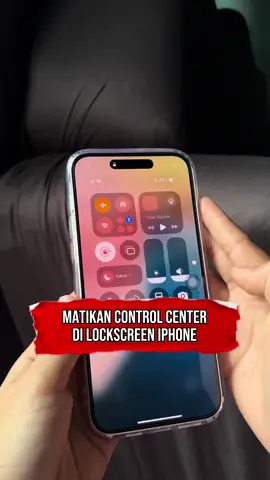 Jangan sampe control center bisa dibuka di lockscreen iphone kamu ya! #iphone #trikiphone #controlcenteriphone 