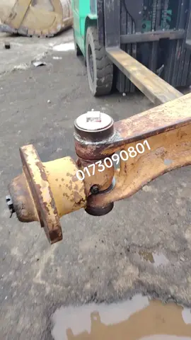 Replace Kingpin (Modified), Replace Center Pin & Bushing #nhmpw0173090801 #backhoeloader #backhoemalaysia #backhoeutara #gengkukubesi 