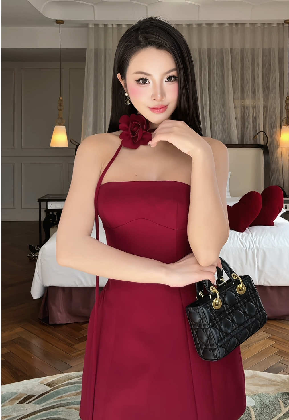 Date with Santa Claus… 🎀 KD430A #khiet #damthietke 