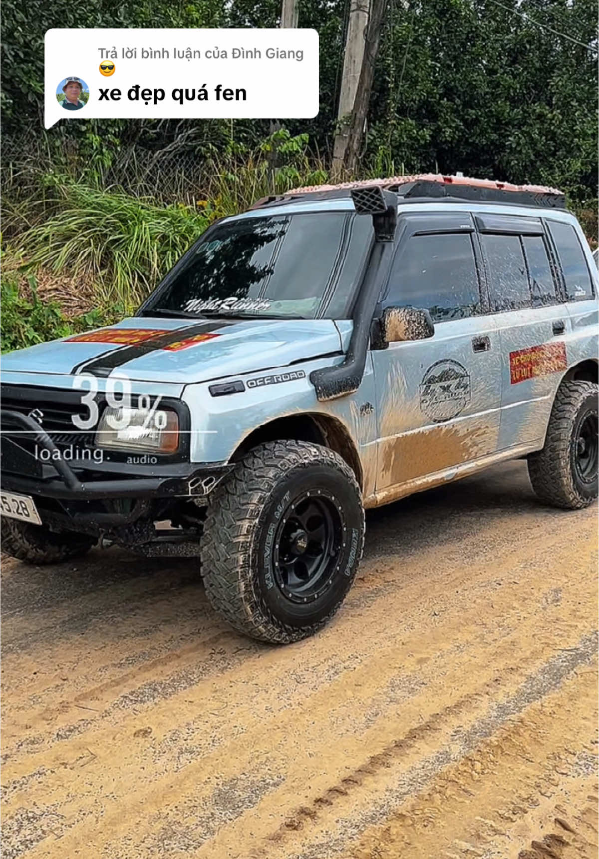 Trả lời @Đình Giang 😎 cần cày là bươn không ngại đường nào. Cần cháy phố là sạch bong bóng bẩy liền. Sao mà yêu cái xe này quá ❤ #Mienrincamping #4x4car #vitara #suzuki #offroadcar #camping #vietnam #xediahinh #camtrai  