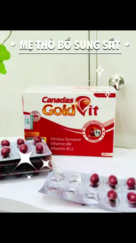 Canadas Gold vid dạng sắt mà cơ thể hấp thu tốt hơn, ít gây táo bón, và cực dễ uống Trong thành phần còn có Inulin - hỗ trợ tiêu hóá, giúp đường ruột làm việc trơn tru. Nên uống vào mẹ không bị đầy bụng, khó chịu đâu nha #canadasgoldvit #bosungsat #canadas #methochiase #NovoDoveCabelos 