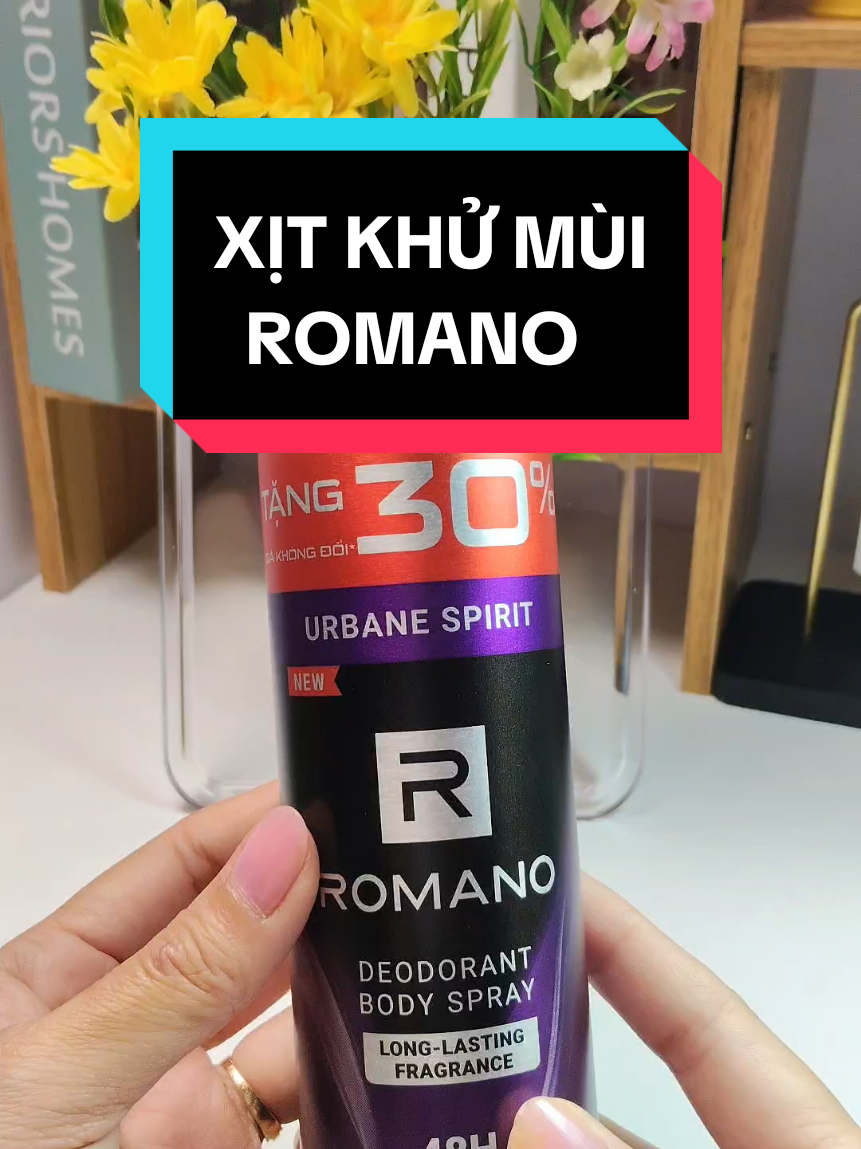 Xịt khử mùi toàn thân Romano#romano #xitkhumui #xitkhumuiromano #xitkhumuitoanthan 