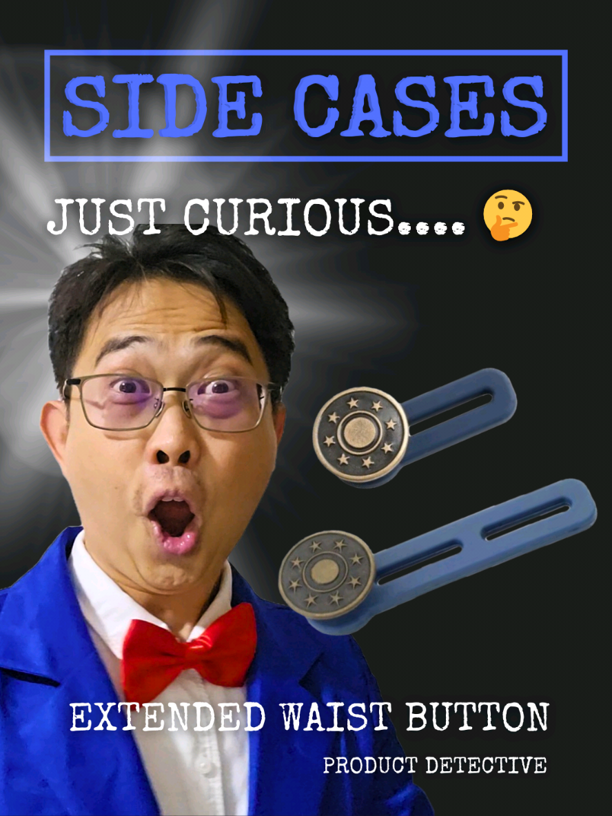 Just Curious Side Case 006 ▶️ The waist button extender I tested earlier has introduced an extended version?? This is from another seller and I got a pack to test. I think the quality looks similar and CHECK OUT the price 😱😱😱 sorry to those who bought it earlier 🥺🥺🥺 its cheaper now.... if you've been thinking about getting it for some time, get it now with this great offer 👍👍👍 #productreview #coolgadget #viralproduct #tiktokshopsg #tiktokmademebuyit  *Note: Price subject to changes