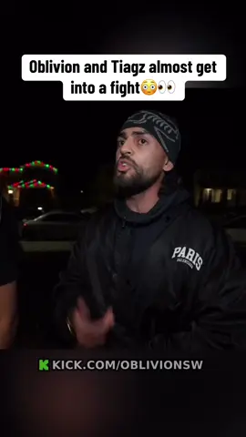 Oblivion and Tiagz almost get into a fight😳👀#oblivion #tiagz #fyp 