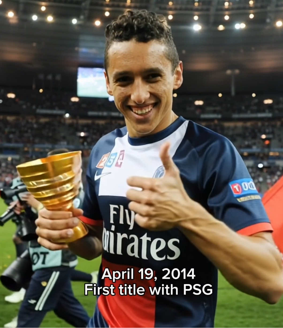 500 matches! Congrats, Captain Marquinhos! 🫶 Forever Parisian. ❤️💙 #PSG #Ligue1 #UCL #SportsTikTok #Marquinhos 