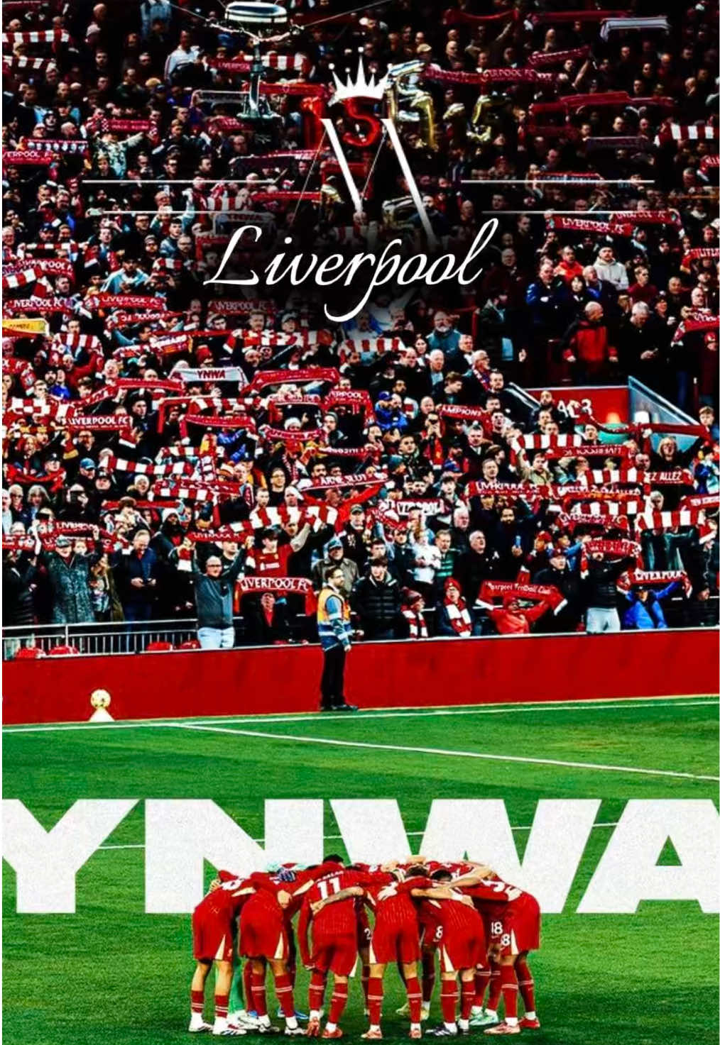 Tu ne marcheras jamais seul. Et aujourd’hui, ces mots pèsent plus lourd que jamais.Car c’est le serment,ce lien invisible entre un club, sa ville et ceux qui l'aiment au-delà des résultats.#Liverpool #pourtoii #footballtiktok #footballedits 