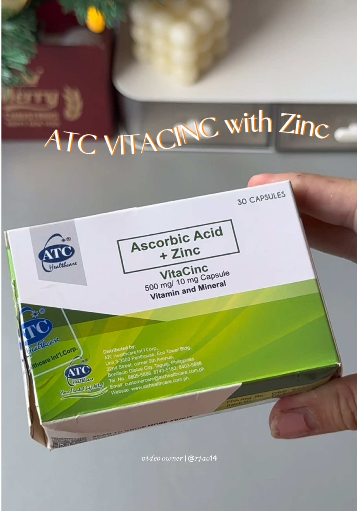 Affordable ATC VitaCinc 💓 #vitaminc #zinc #atc #vitamincwithzinc #vitamin 