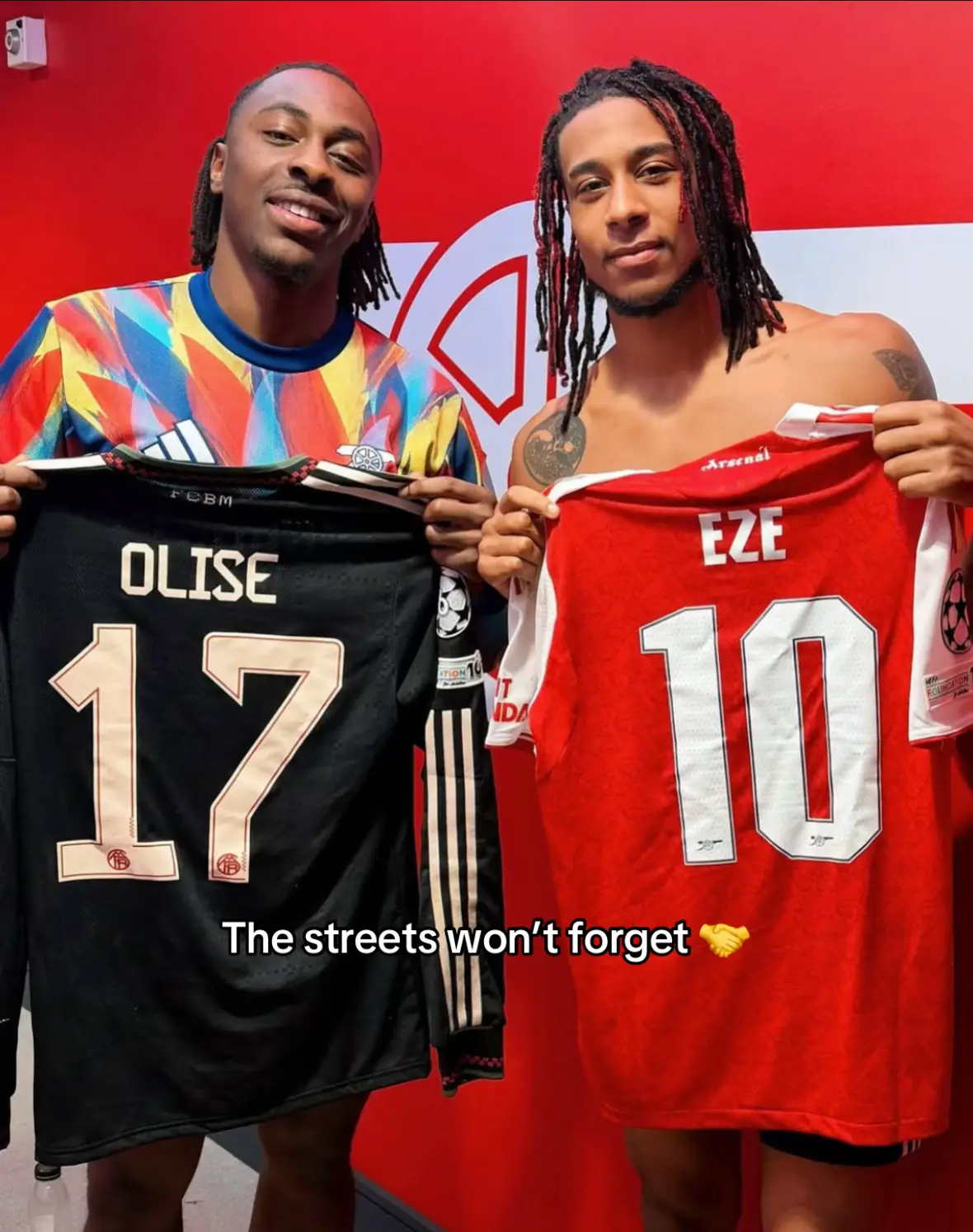 Palace fans seeing this 🥲 #eze #olise #arsenal #football #crystalpalace 