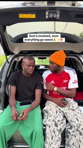 God is involved, soon everything go sweet👌💯