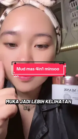 Beberapa keluhan kulit wajah tuntas hanya dalam 1 wadah❤️@Min Soo Official #minsoo #minsoomudmask #mudmask4in1 #maskerwajah 