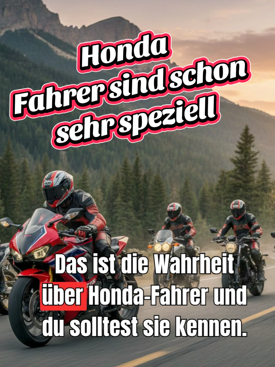 Eine besondere Spezies der Motorradfahrer sind die Honda Fahrer und ich sagte dir warum. Was ist deine Erfahrung? #satire #motorrad #honda #bike #lustig 