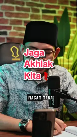 Separuh dari kecantikan kita bermula daripada bicara kita dan bagaimana kelakuan kita dengan orang lain. UstazLah 🌹 #ustazlahofficial #akhlak #adab #islam #fyp