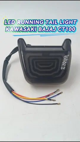 KAWASAKI BAJAJ CT100 LED RUNNING TAIL LIGHT ASSEMBLY WITH MOTORCYCLE SIGNAL & BRAKE LIGHT REAR LIGHT#FYP #MOTORCYCLEACCESSORIES #KAWASAKI #BAJAJ #CT100 #LEDRUNNING #TAILLIGHT #SIGNALLIGHT #BRAKELIGHT #REARLIGHT #TIKTOK