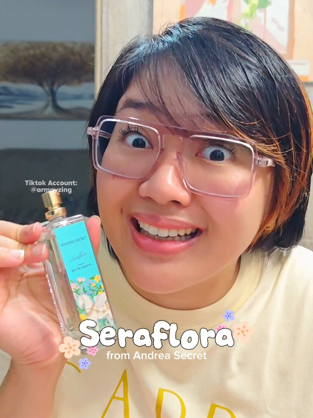 Limited Edition Seraflora Perfume from Andrea Secret ✨ Fresh & Classy scent ng amoy ng perfume na to💖 #longlastingperfume #serafloraandreasecret #perfume #longlastingperfume #andreasecretperfume 
