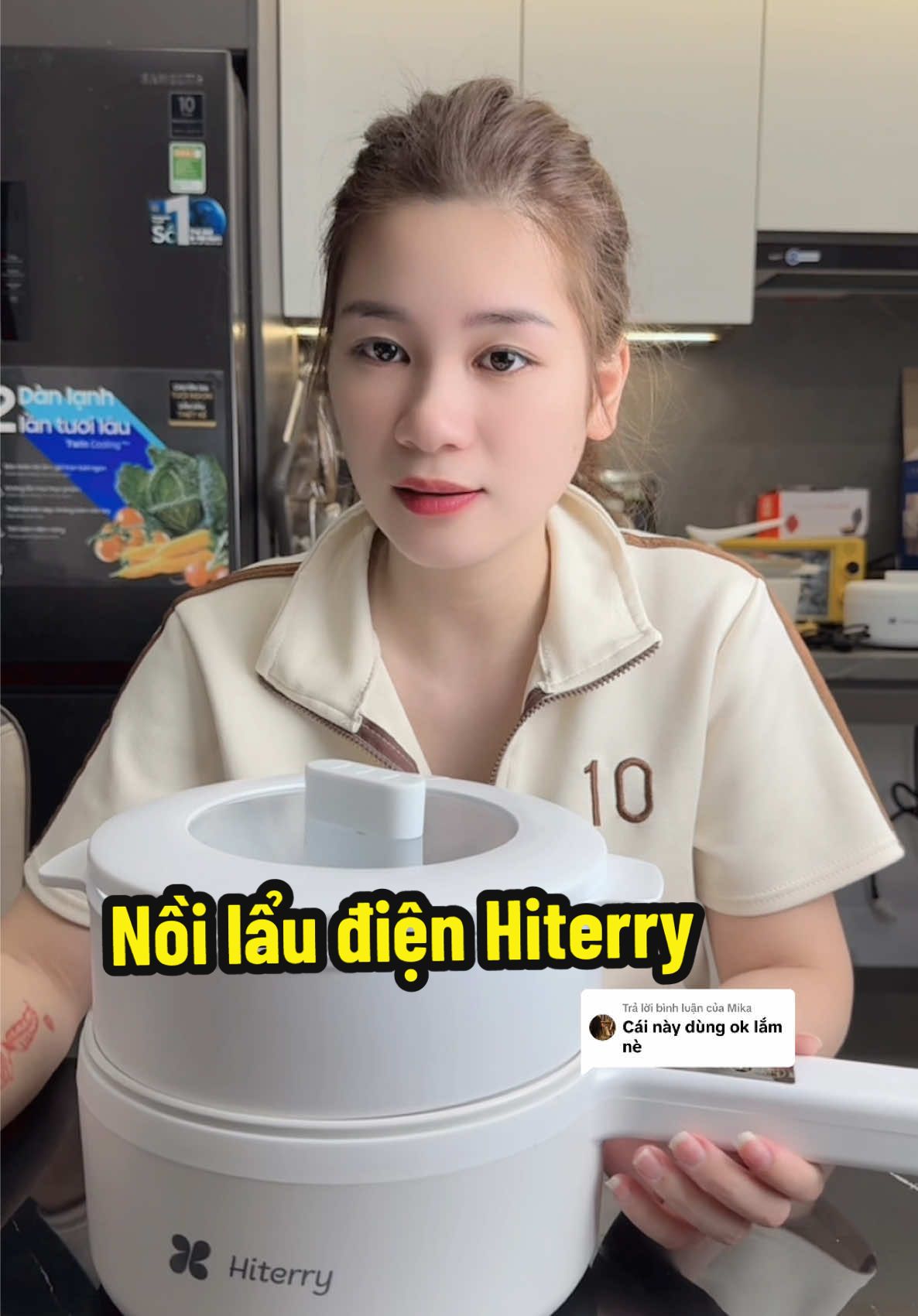 Trả lời @Mika  Nồi lẩu điện đa năng Hiterry 2,3Lít nấu nhiều món ăn cùng lúc #noilaudanang #hiterry 