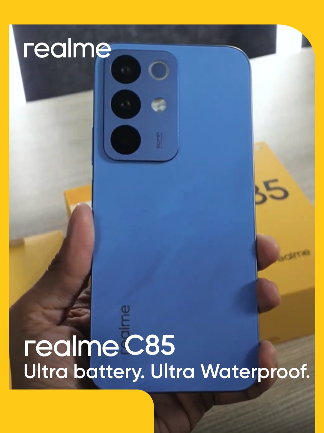Squad goals unlocked!  The all-new realme C85 is here with stunning colors and next-level features that keep you ahead of the game. Don’t miss out—add to cart before Nov 28 and flex your style with the phone that’s built for you. 💛 #realmec85 #UltraBatteryUltraWaterproof