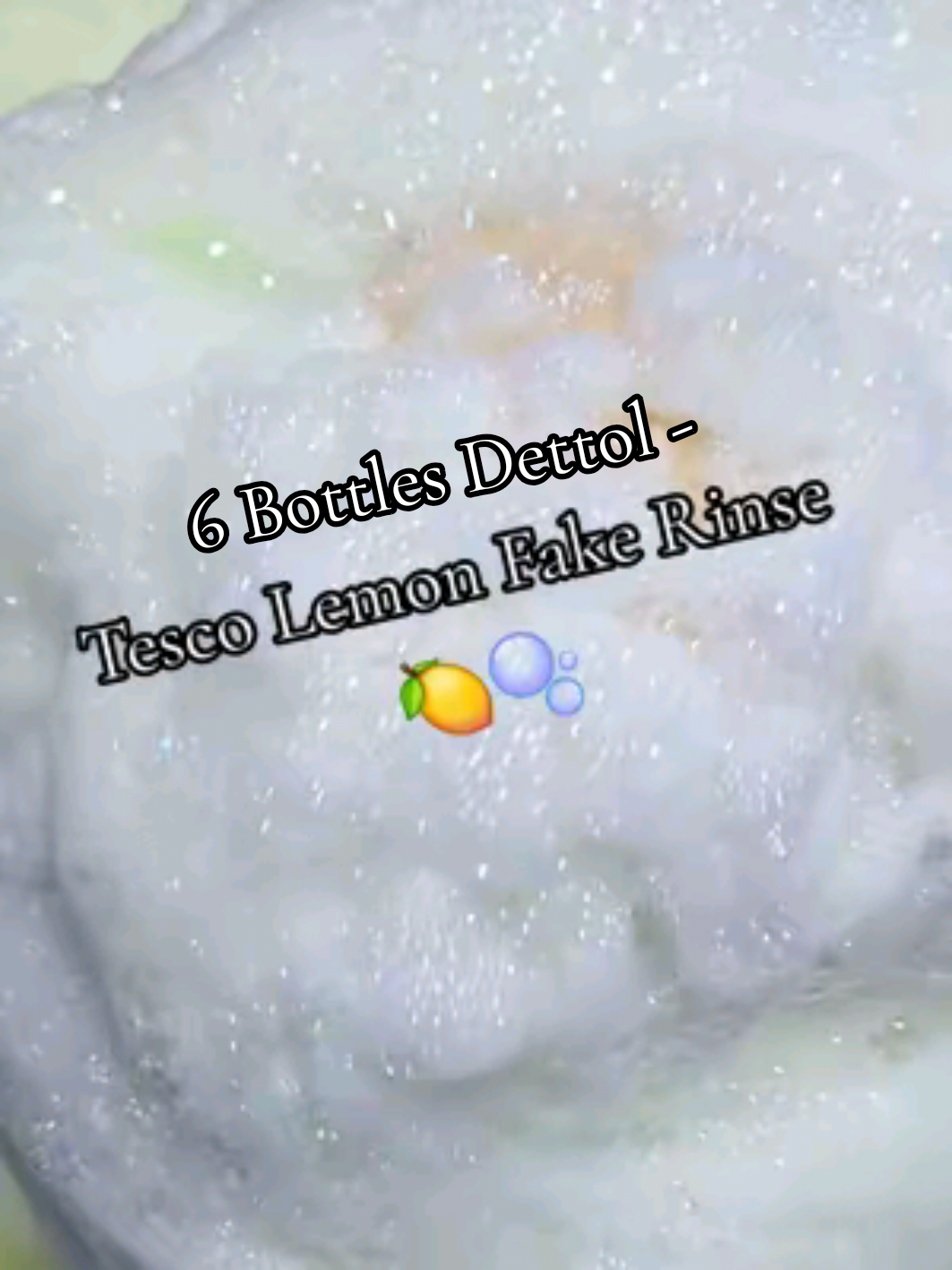 6 & Switch: Dettol - Tesco Lemon Fake Rinse 🍋🫧 Full bottle of Tesco lemon fake rinse to the 6 bottles of Dettol 🍋🫧 omggg these sponges were like jelly in my hands!! 🪼 Btw I have some ideas lined up for my next 6 & Switch videos but id love to hear your suggestions! Up Next: the real rinse! 🫧 #spongesqueezing #sudsy #CleanTok #spongetok #asmr 