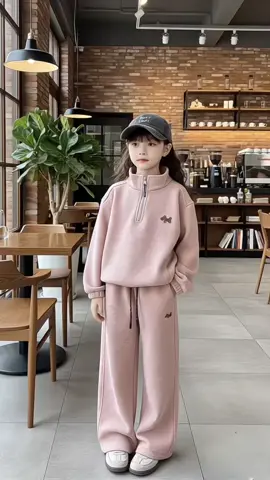 SET BỘ NỈ KHÓA 2 MÀU CHO BÉ GÁ#thoitrangtreem #bemacdep #thoitrangchobe #quanaotreem 