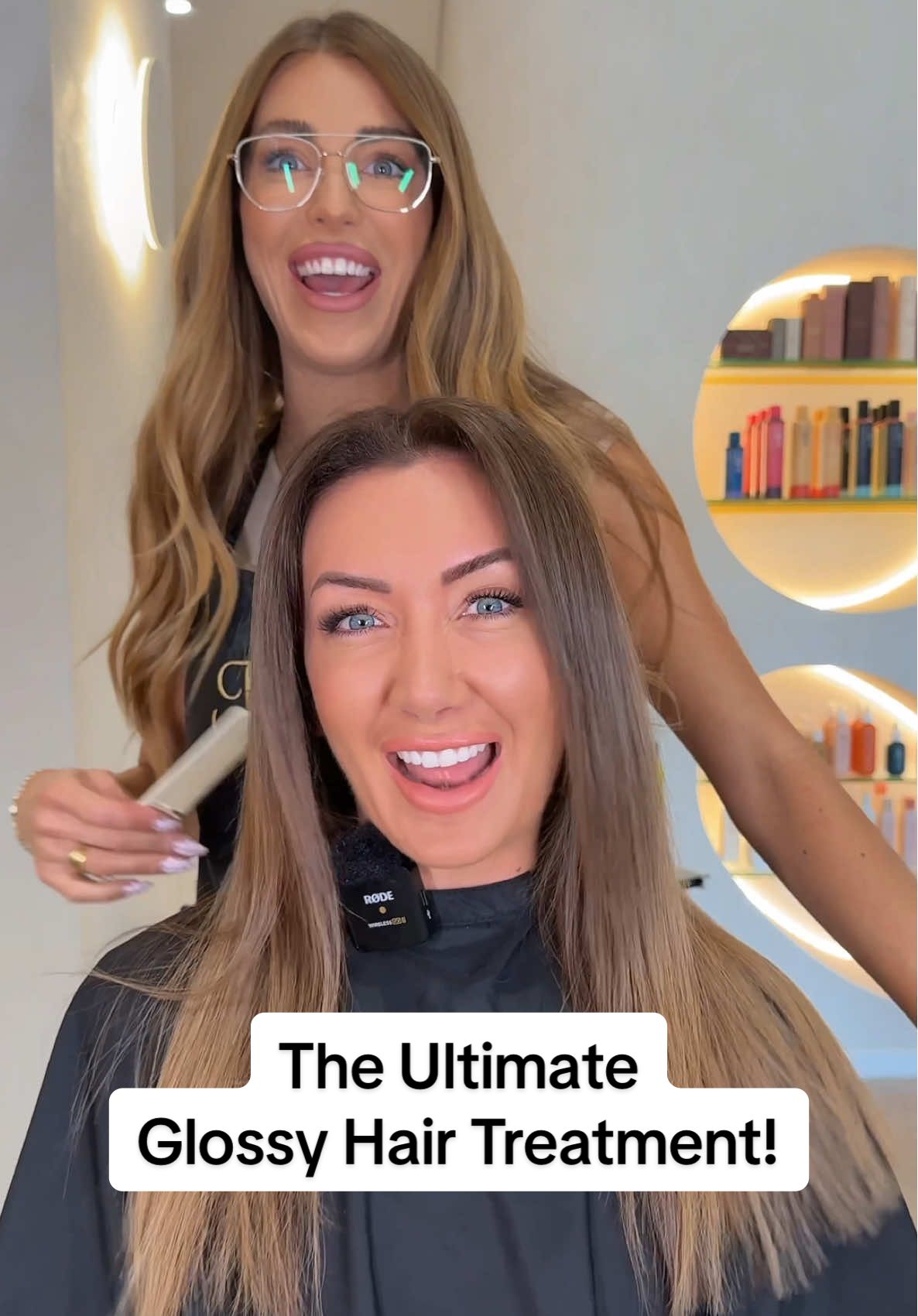 Bali Wedding Ready! 👰🏼‍♀️🌴 My gorgeous bestie came in for pre-wedding glossing! And she definitely left GLOSSY! 😍🔥 Sometimes all you need is a quality hair treatment package and a little trim to give your hair the ultimate refresh!  Book your next appointment with us by visiting the “book now” option on our page ✨ #glossyhair #glossyhairgoals #hairconsultation #glossyhairstrands #hairglossing 