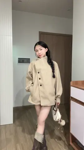 Áo dạ ép #lila #22etm #webuild 