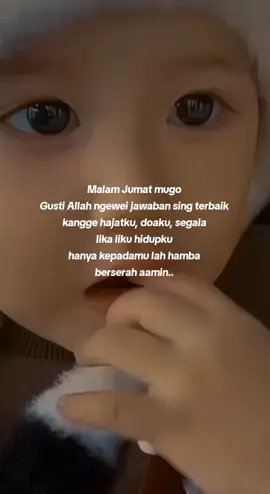 Hanya bisa mengucapkan, selebihnya Tuhanlah yang mengabulkan aaminn #malamjumaat #doa 
