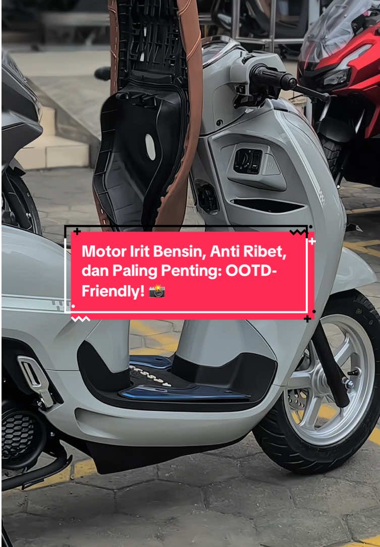 New Honda Scoopy 2026 hadir untuk menemani daily commute kamu tanpa bikin dompet nangis! Mesin eSP yang super irit + desain timeless yang cocok sama semua outfit. Penasaran harga OTR-nya? Cek di 📞 0882-9314-4538 (tarasya) Komen di bawah, kamu naksir warna apa?👇 #scoopy2026 #welovehonda #promoscoopy #fy #xybca 