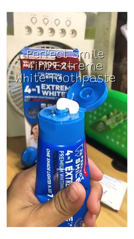 Perfect smile 4in1 Extreme white toothpaste 🦷✨ #perfectsmile #perfectsmiletoothpaste #extremewhite #toothpaste #oralcare 