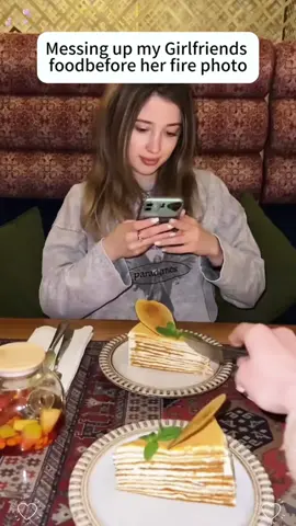 Don't touch your girlfriend's food#funny #foryou #foryoupage #food #fyp