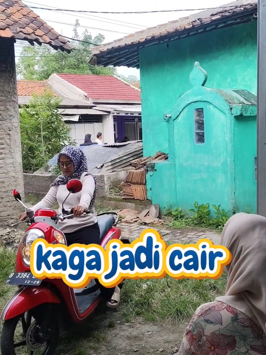 kaga jadi cair  #trendingfyp #sorotanpublik #lucu  @nengila21692 @mamahecha29 @lia.ode1 