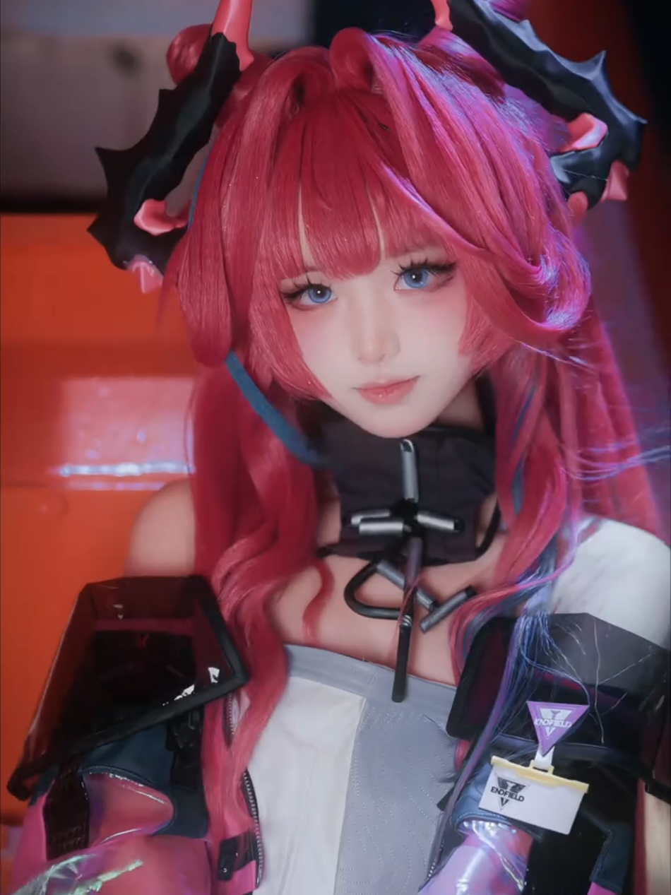 这么可爱的龙娘我先笑纳了 #cos #伊冯 #终末地三测 #明日方舟终末地 #陈千语 