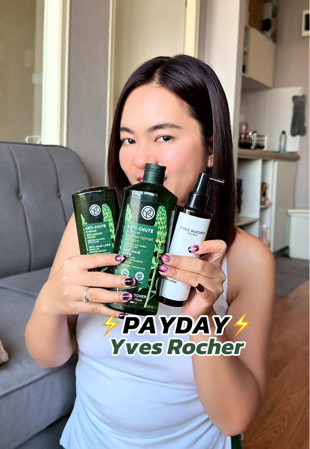 โปรเริ่ดนะ นาทีทองของคนอยากมีฟาร์มผม#antihairloss #yvesrocher #ผมร่วงผมบาง 