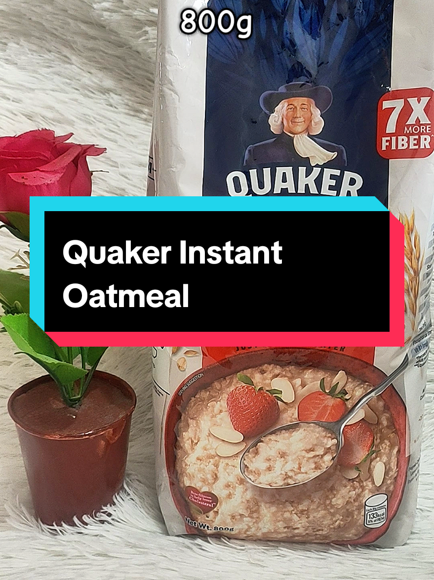 Quaker Instant Oatmeal 800g #oatmeal  #quakeroatmeal  #instantoatmeal  #quakeraots  #quakerinstantoatmeal 