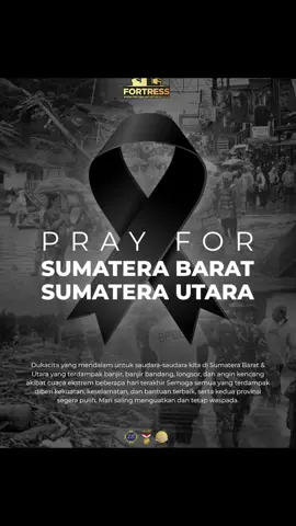 Doa dan dukungan terbaik dari kami untuk Sumatera Barat dan Sumatera Utara. Semoga pulih, semoga kuat, semoga selamat. Di saat seperti ini, kebersamaan adalah kekuatan terbesar kita. Kami percaya, bersama kita bisa bangkit kembali. #FORTRESSPrayForSUMBAR&SUMUT