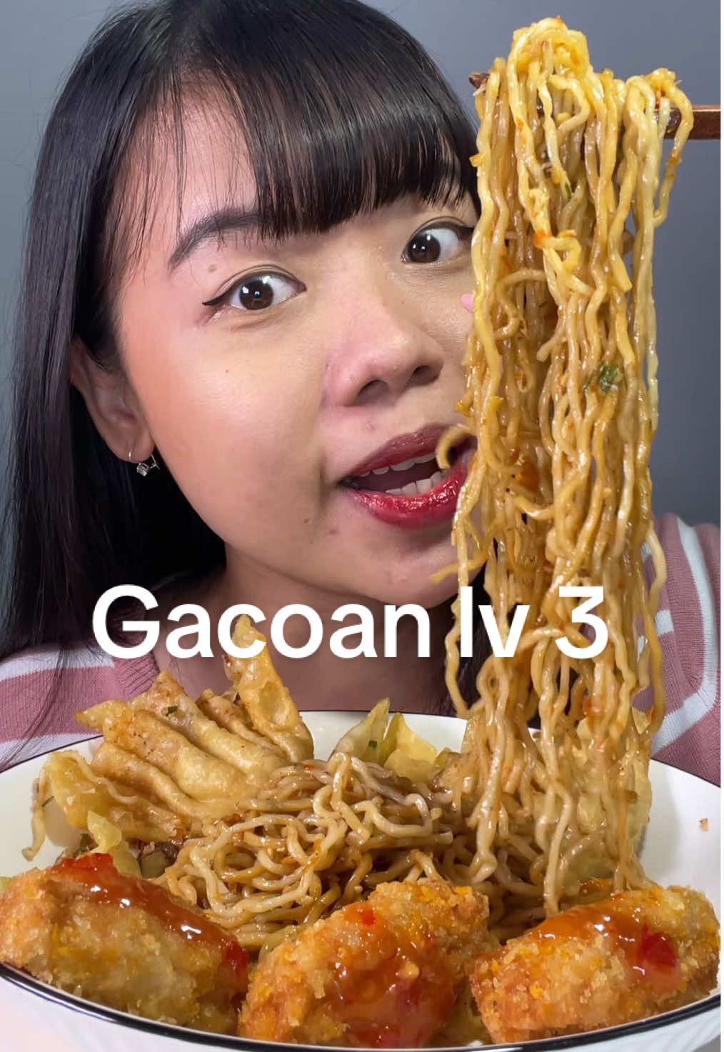 Kangen banget gacoan #mukbang #gacoan #udangkeju #asmrfood 