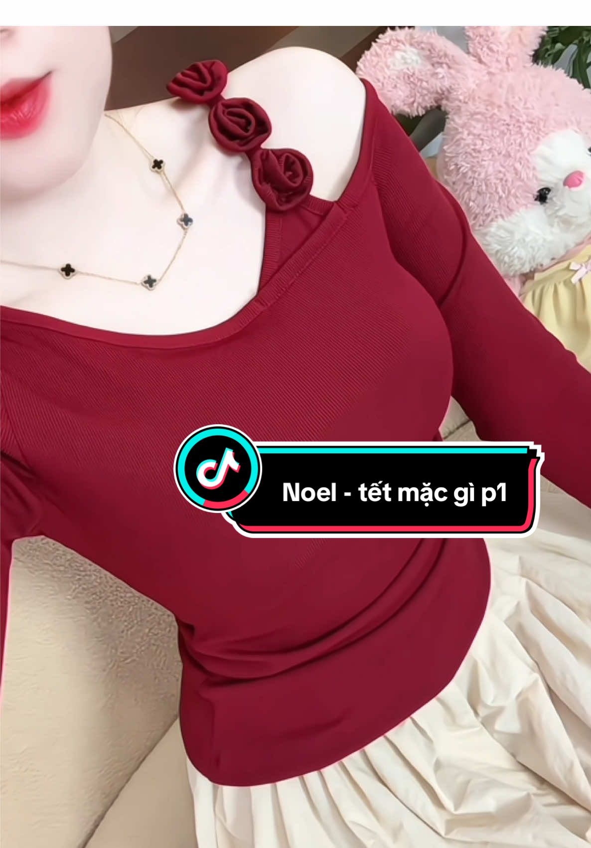 Màu đỏ siu tôn da cho các nàng diện noel diện tết ạ 🤩 mê quá #aokieu #aokieunuxinh #aokieuhottrend #thoitrang 