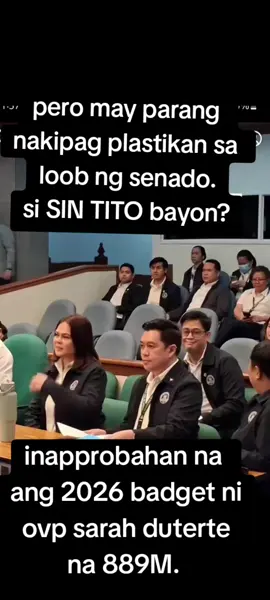 nakikipagplastikan nalang si vp sa mga taong sakim sa pera ng bayan. pero sigi bumabawi kayo sa 2026 ai kasi malaki na ang nakuha nila s 2025 flood control.#followers #trendingvideo #trending #viral #highlights 