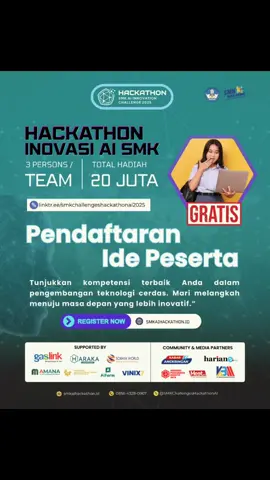 #smkbisa #hackathon #aihackathon2025 #hackathon2025 #hackathonindonesia