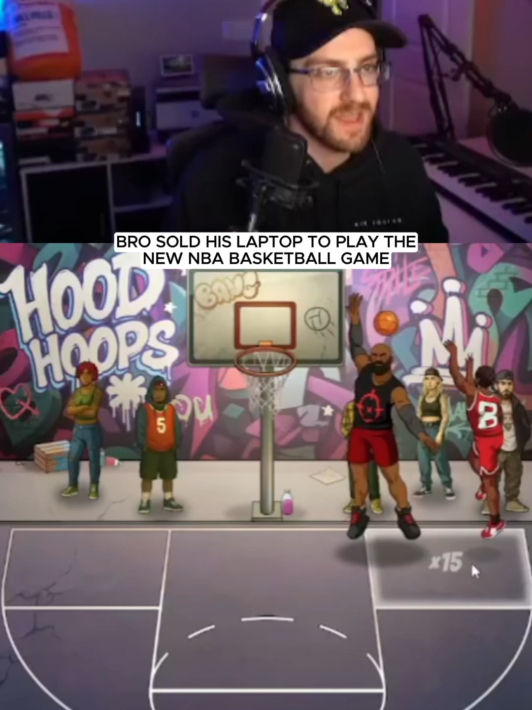 BRO SOLD HIS LAPTOP TO PLAY THE NEW NBA GAME