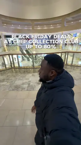 Big Black Friday deals on these sneakers at @CrepCollectionClub #fyp #viral #sneakernews #blackfriday #blackfridaydeals 