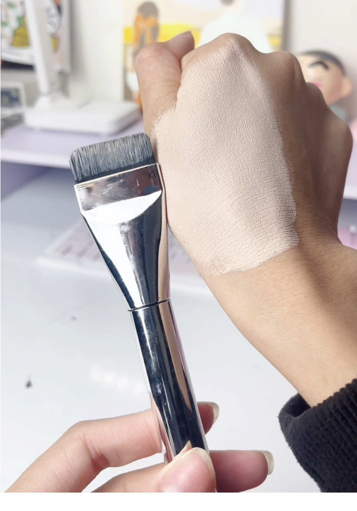 Cọ Tán Nền  Siêu Mỏng Nhẹ Giúp Bạn Sở Hữu Lớp Nền Căng Mướt Và Mịn##cotannen##review##kimchereviu