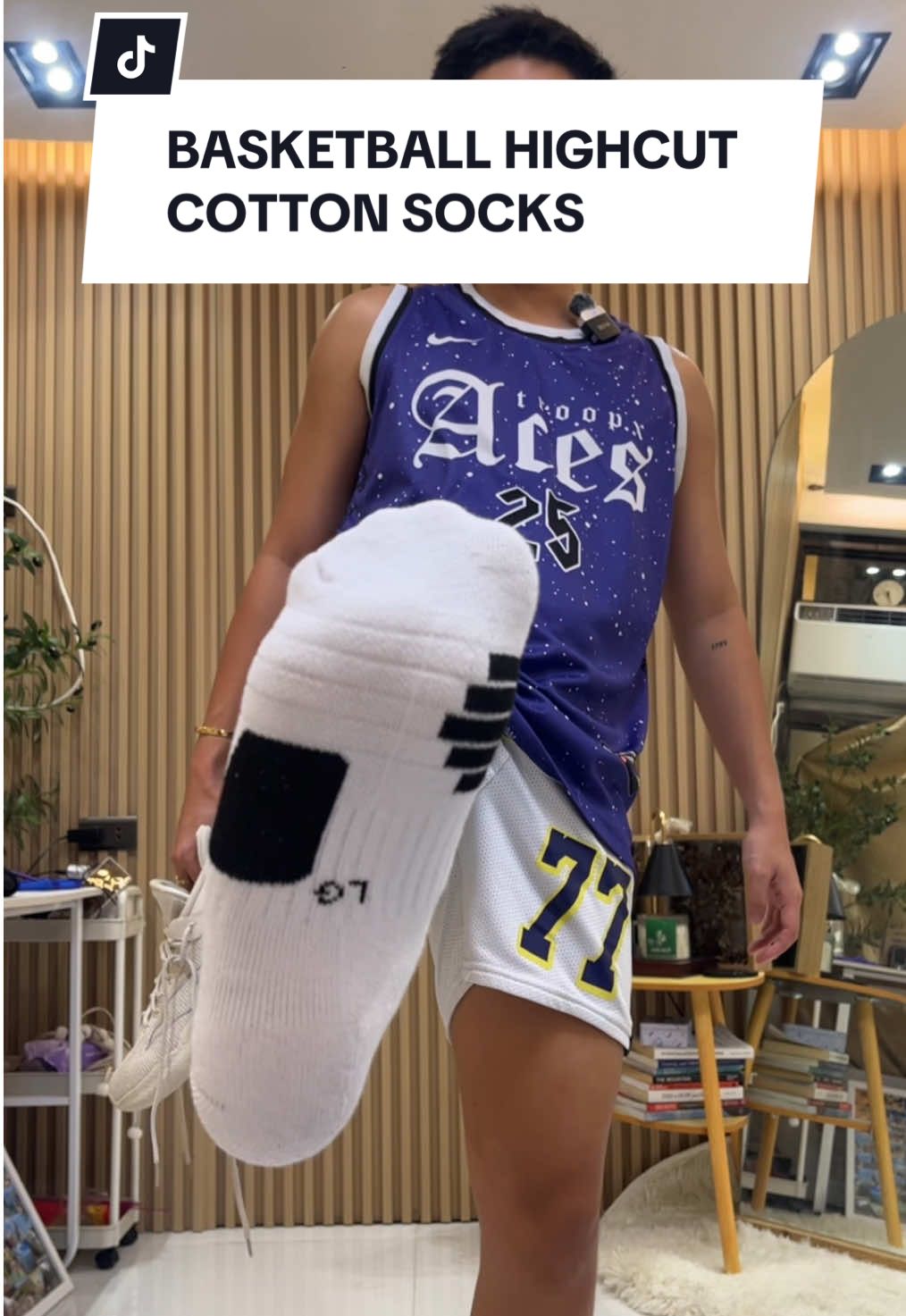 quality ang lambot kada tapak #basketballsocks #highcutsocks #highcut #athleticsocks #cottonsocks 
