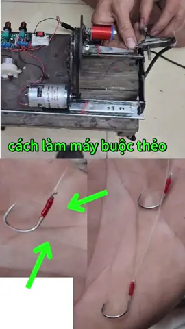 cách làm máy buộc thẻo không nút thắt bản hoàn chỉnh