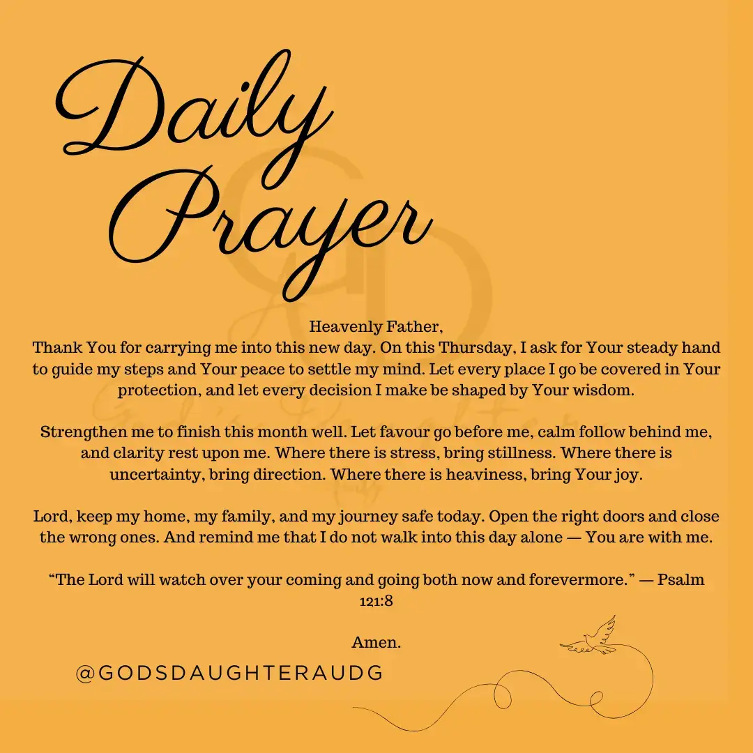 Stepping into today with peace, protection and purpose 💛🙏 #ChristianTikTok #DailyInspiration #FaithContent