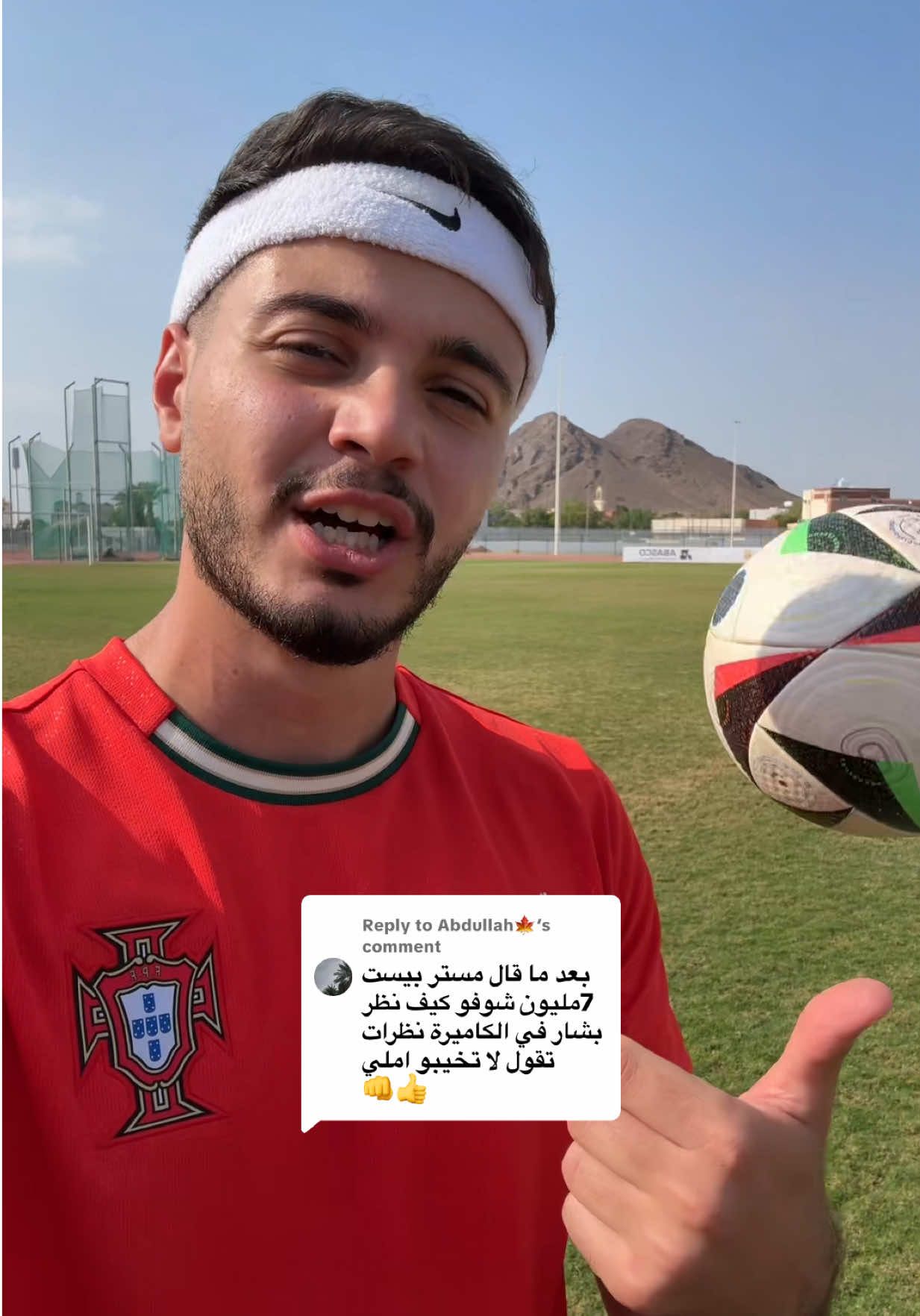 Replying to @Abdullah🍁  واثق فيكم باذن الله، وتحدي كريستيانو رونالدو مسألة وقت🫡🔥 #mrbeast #cr7 #بشار_عربي #bashar_arabi 